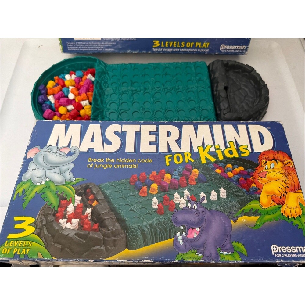 1995 Pressman MASTERMIND For Kids Game